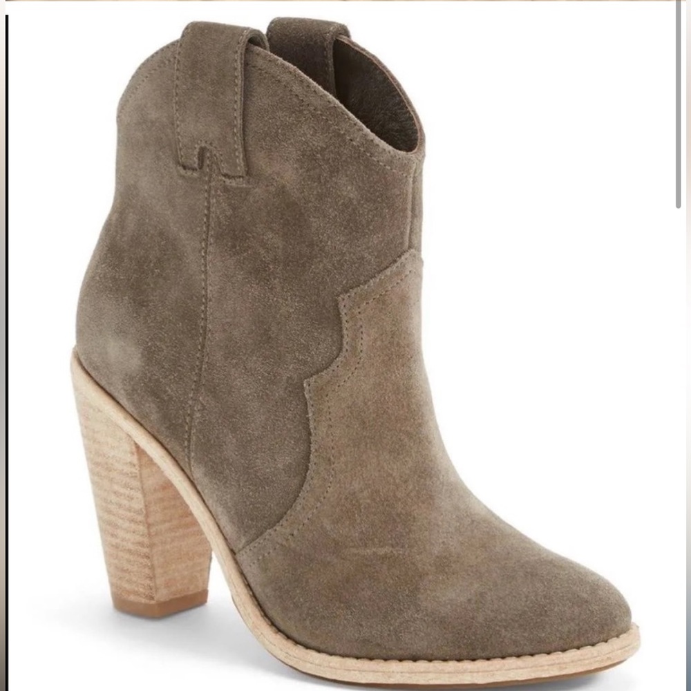 Joie Women's Monte Western Mid Heel Booties | Size 39